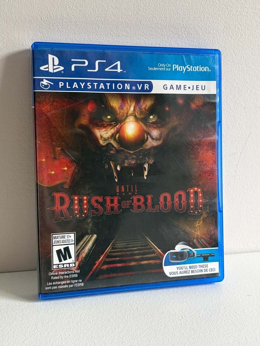 Until Dawn: Rush of Blood - PlayStation 4 VR Game